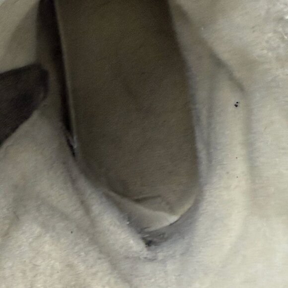 TECNICA Skandia Goat Fur Wool Apres Ski Boots Italy Women Size 8 US Black Winter - Picture 10 of 13